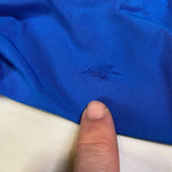 Marmot Lightweight 1/4 Zip Pullover Running Hiking Long Sleeve Shirt Blue XL - Picture 6 of 7